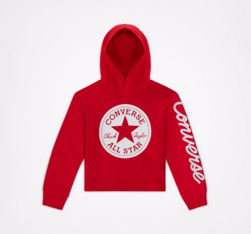 Chuck Taylor Patch Cropped Hoodie | Shop Converse Kids CLOTHING & ACCESSORIES