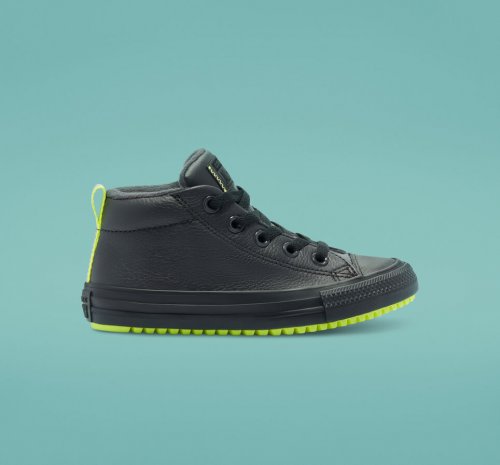 Leather & Reflective Chuck Taylor All Star Street Boot | Shop Converse Kids FEATURED