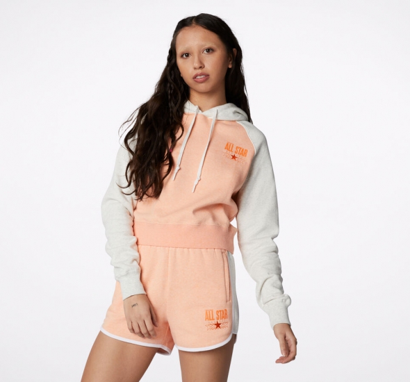 All Star Blocked Pullover Hoodie | Shop Converse Women CLOTHING - Click Image to Close