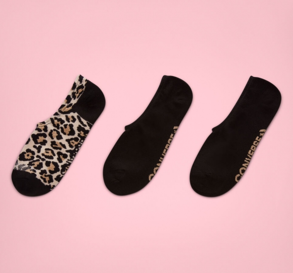 Heritage Leopard Made For Chucks 3-Pack Socks | Shop Converse Women ACCESSORIES - Click Image to Close