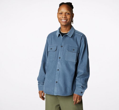 Buttonfront Shirt Jacket | Shop Converse Men CLOTHING