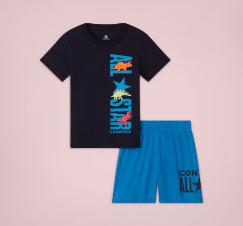 Toddler Dino Tee / Short Set | Shop Converse Kids CLOTHING & ACCESSORIES