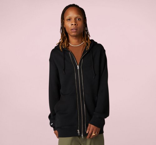 Utility Fleece Full-Zip Hoodie | Shop Converse Women CLOTHING