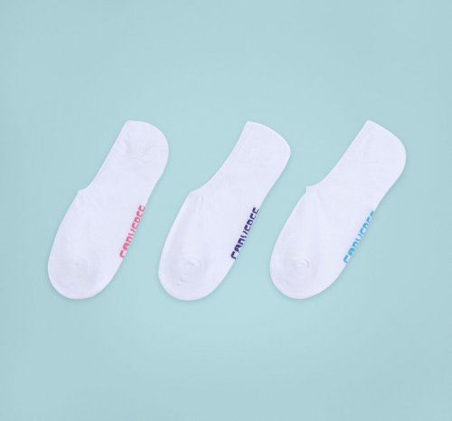 Basic Made for Chuck Women's Socks (3-Pack) | Shop Converse Women ACCESSORIES