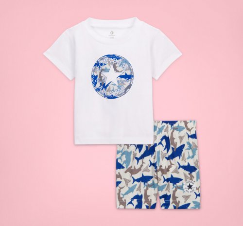 Shark Bite T-Shirt & Shorts | Shop Converse Kids CLOTHING & ACCESSORIES