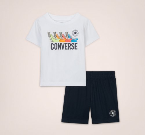 Chucks Sneakers T-Shirt & Shorts | Shop Converse Kids CLOTHING & ACCESSORIES