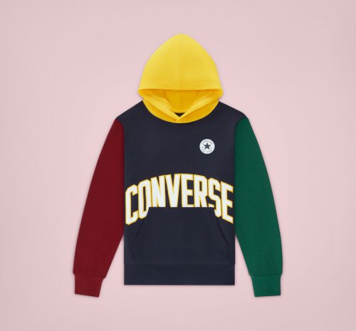 Collegiate Colorblock Hoodie | Shop Converse Kids CLOTHING & ACCESSORIES